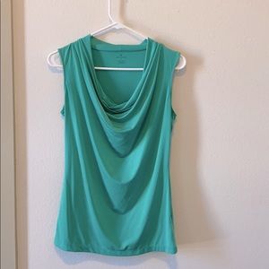 Teal blouse